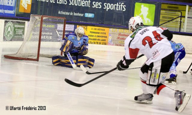 Photo hockey match Villard-de-Lans - Briançon  le 05/01/2013