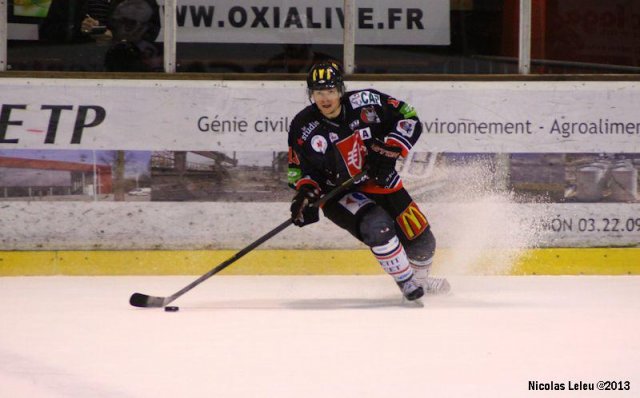 Photo hockey match Amiens  - Grenoble  le 04/01/2013