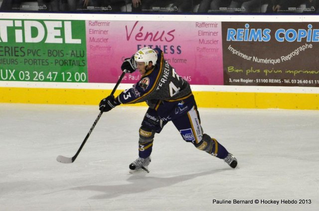 Photo hockey match Reims - Lyon le 05/01/2013