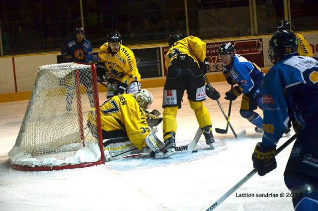 Photo hockey match Chamonix  - Rouen le 05/01/2013