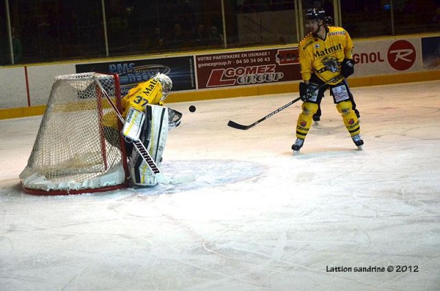Photo hockey match Chamonix  - Rouen le 05/01/2013