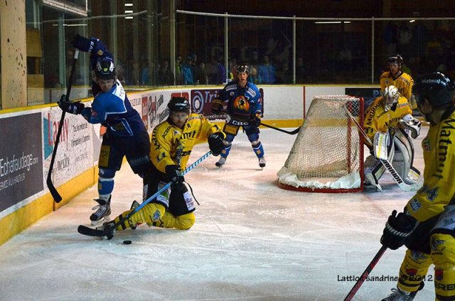 Photo hockey match Chamonix  - Rouen le 05/01/2013