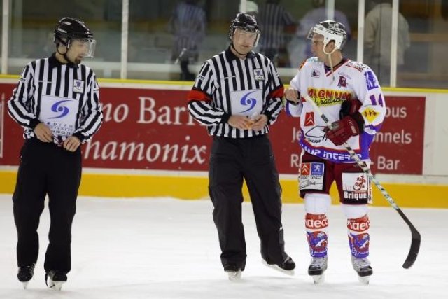 Photo hockey match Chamonix  - Epinal  le 15/11/2008