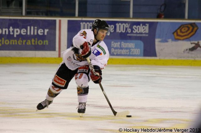Photo hockey match Montpellier  - Bordeaux le 05/01/2013