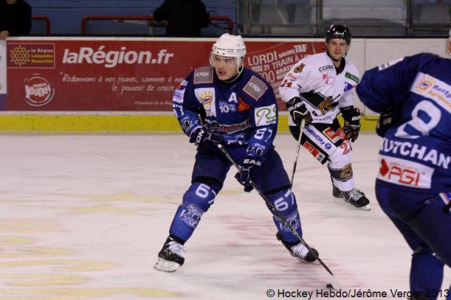 Photo hockey match Montpellier  - Bordeaux le 05/01/2013
