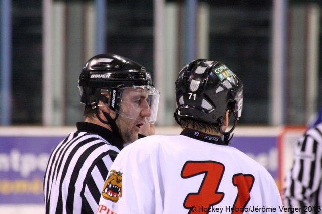 Photo hockey match Montpellier  - Bordeaux le 05/01/2013