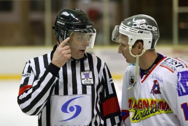 Photo hockey match Chamonix  - Epinal  le 15/11/2008