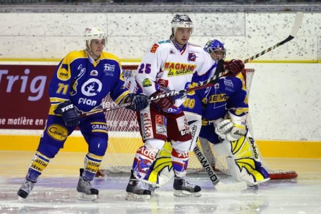 Photo hockey match Chamonix  - Epinal  le 15/11/2008