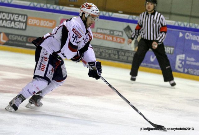 Photo hockey match Rouen - Angers  le 08/01/2013