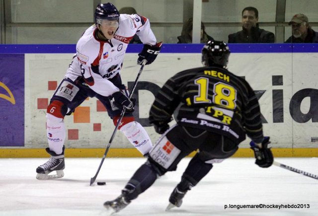 Photo hockey match Rouen - Angers  le 08/01/2013