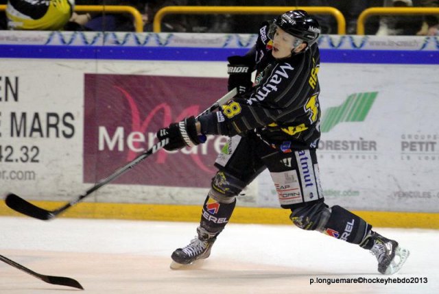 Photo hockey match Rouen - Angers  le 08/01/2013
