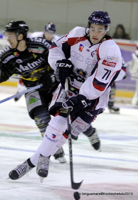 Photo hockey match Rouen - Angers  le 08/01/2013