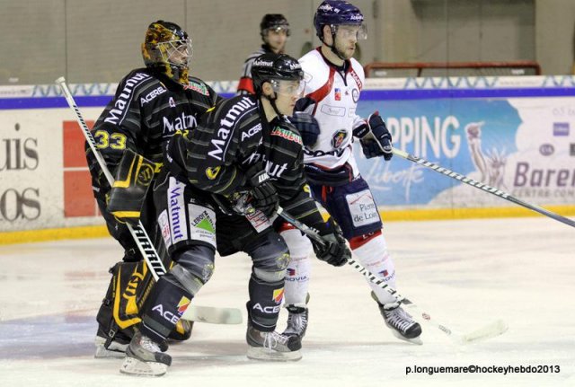 Photo hockey match Rouen - Angers  le 08/01/2013