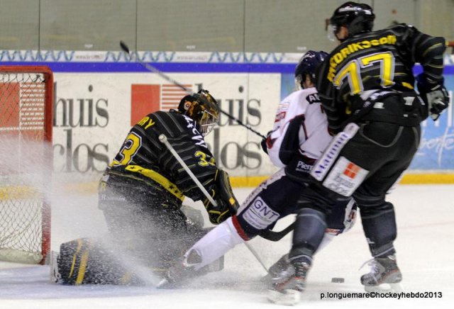 Photo hockey match Rouen - Angers  le 08/01/2013
