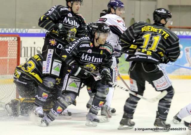 Photo hockey match Rouen - Angers  le 08/01/2013