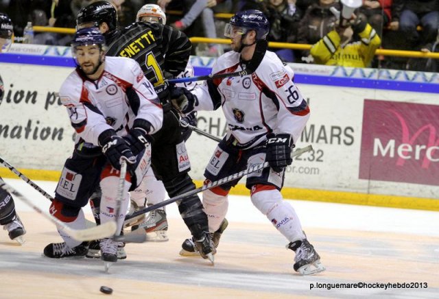 Photo hockey match Rouen - Angers  le 08/01/2013