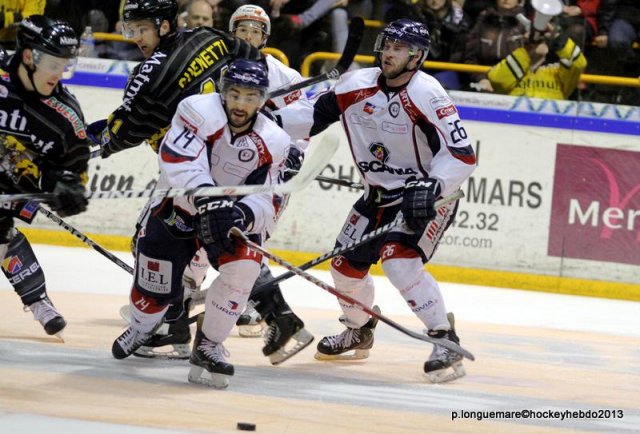 Photo hockey match Rouen - Angers  le 08/01/2013