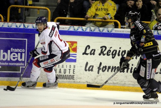 Photo hockey match Rouen - Angers  le 08/01/2013