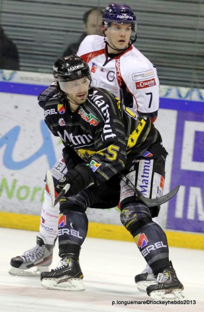 Photo hockey match Rouen - Angers  le 08/01/2013