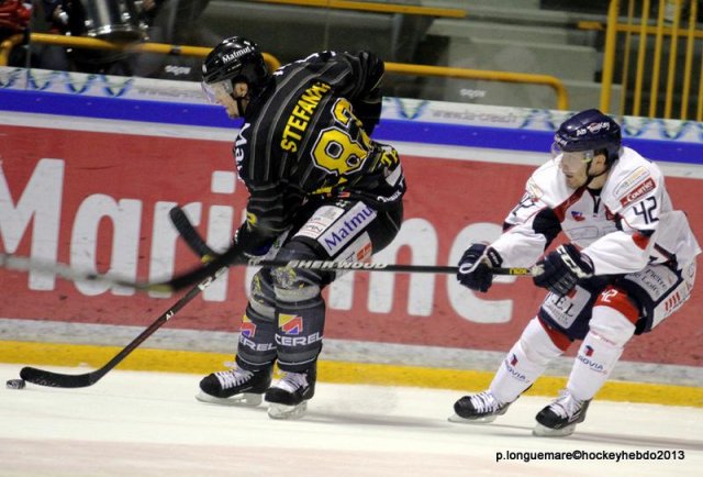 Photo hockey match Rouen - Angers  le 08/01/2013