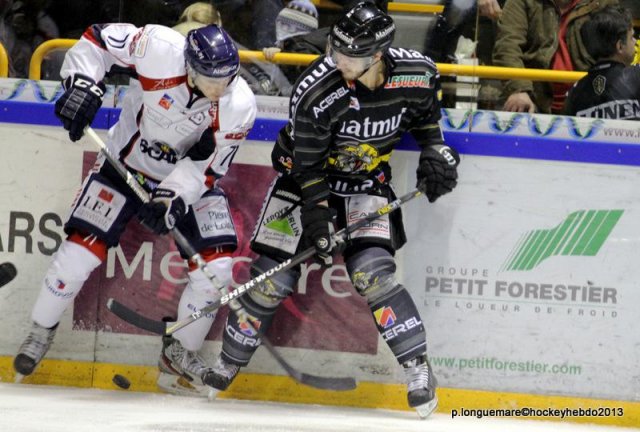 Photo hockey match Rouen - Angers  le 08/01/2013