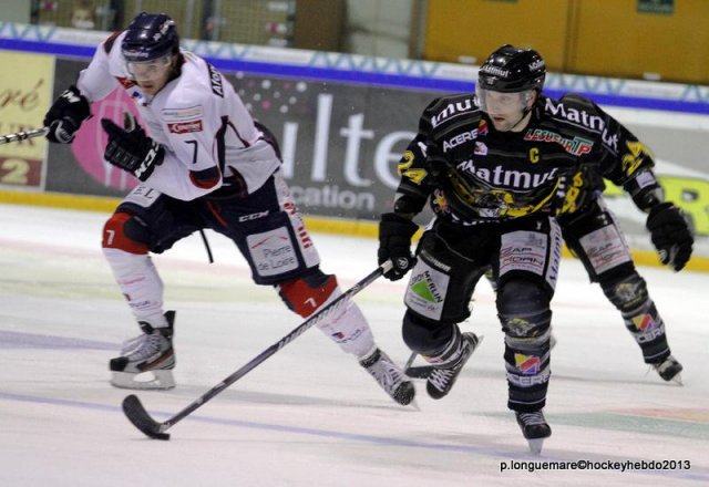 Photo hockey match Rouen - Angers  le 08/01/2013