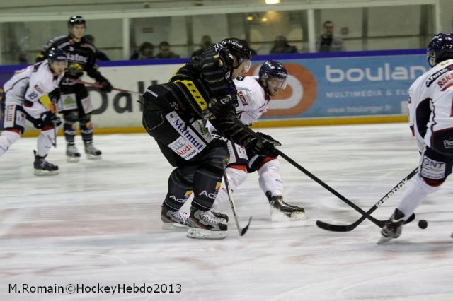Photo hockey match Rouen - Angers  le 08/01/2013