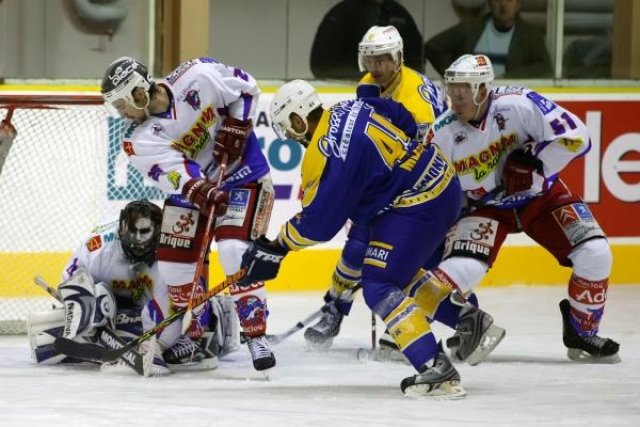 Photo hockey match Chamonix  - Epinal  le 15/11/2008