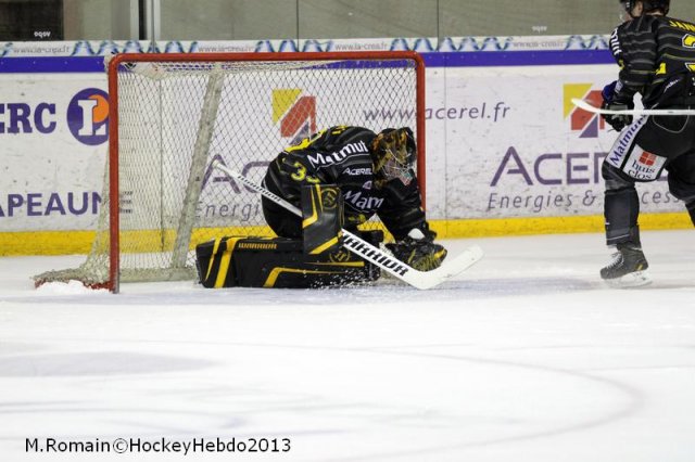 Photo hockey match Rouen - Angers  le 08/01/2013