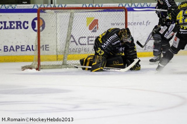 Photo hockey match Rouen - Angers  le 08/01/2013
