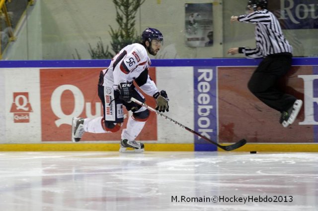 Photo hockey match Rouen - Angers  le 08/01/2013