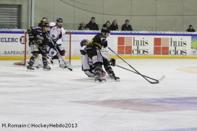Photo hockey match Rouen - Angers  le 08/01/2013