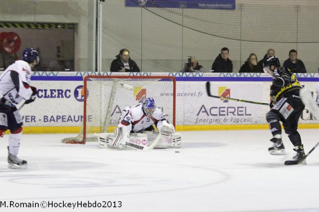 Photo hockey match Rouen - Angers  le 08/01/2013