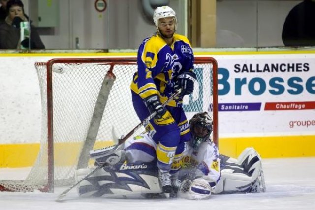 Photo hockey match Chamonix  - Epinal  le 15/11/2008