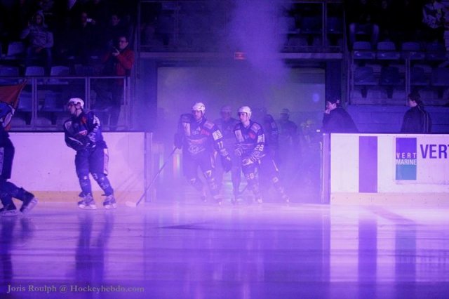 Photo hockey match Montpellier  - Bordeaux le 05/01/2013