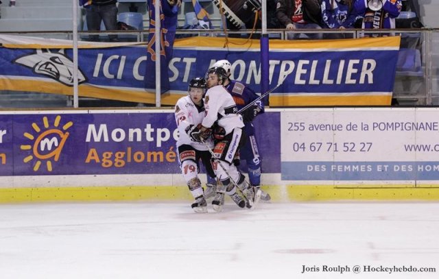 Photo hockey match Montpellier  - Bordeaux le 05/01/2013