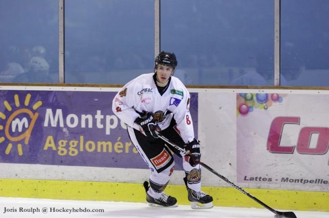 Photo hockey match Montpellier  - Bordeaux le 05/01/2013
