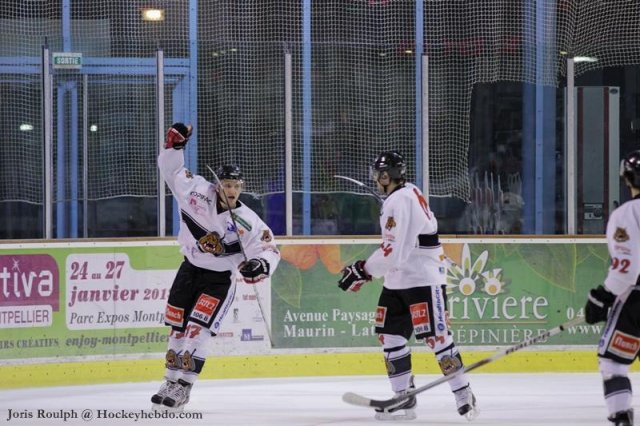Photo hockey match Montpellier  - Bordeaux le 05/01/2013