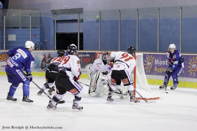 Photo hockey match Montpellier  - Bordeaux le 05/01/2013