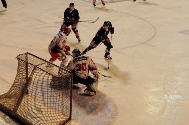 Photo hockey match Bordeaux - Amnéville le 12/01/2013