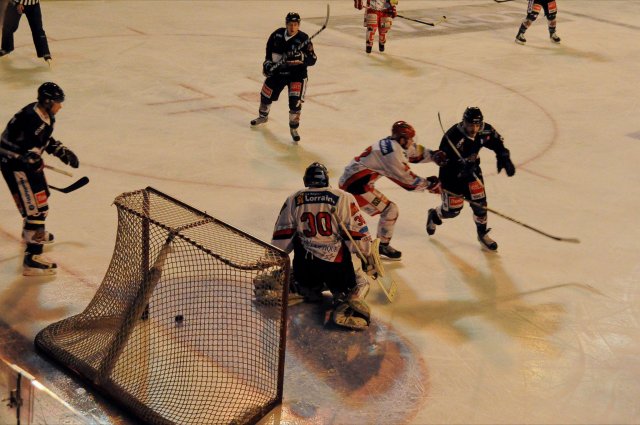 Photo hockey match Bordeaux - Amnéville le 12/01/2013