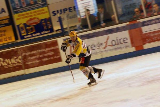 Photo hockey match Angers  - Strasbourg  le 15/11/2008