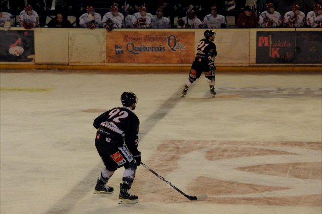 Photo hockey match Bordeaux - Amnéville le 12/01/2013