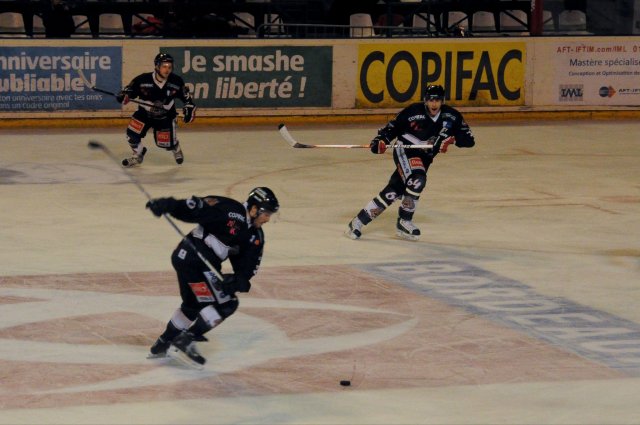 Photo hockey match Bordeaux - Amnéville le 12/01/2013