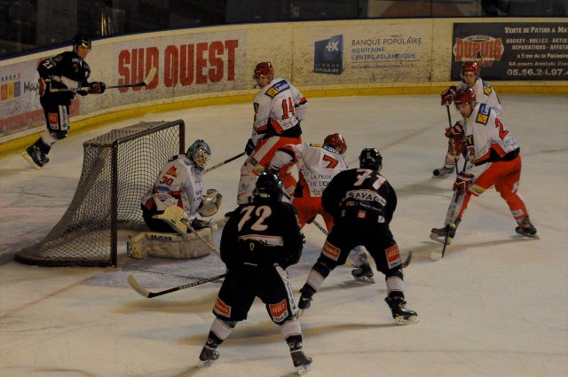 Photo hockey match Bordeaux - Amnéville le 12/01/2013