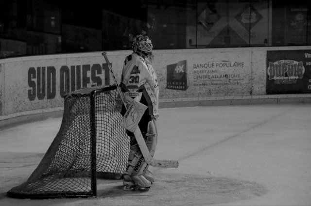 Photo hockey match Bordeaux - Amnéville le 12/01/2013