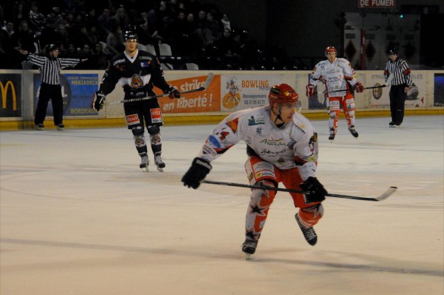 Photo hockey match Bordeaux - Amnéville le 12/01/2013