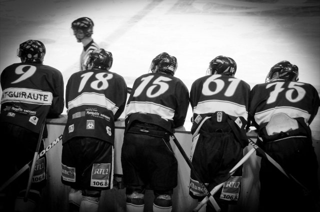 Photo hockey match Bordeaux - Amnéville le 12/01/2013