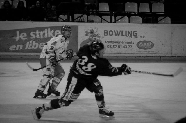 Photo hockey match Bordeaux - Amnéville le 12/01/2013