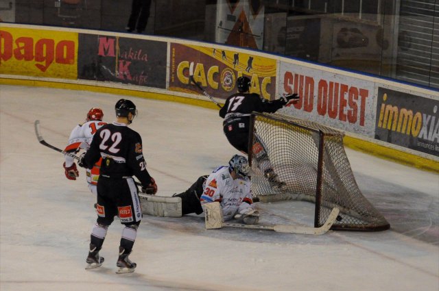 Photo hockey match Bordeaux - Amnéville le 12/01/2013